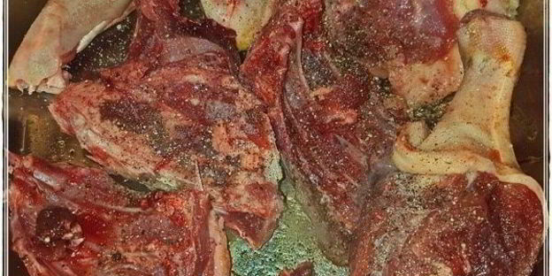 утка с капустой