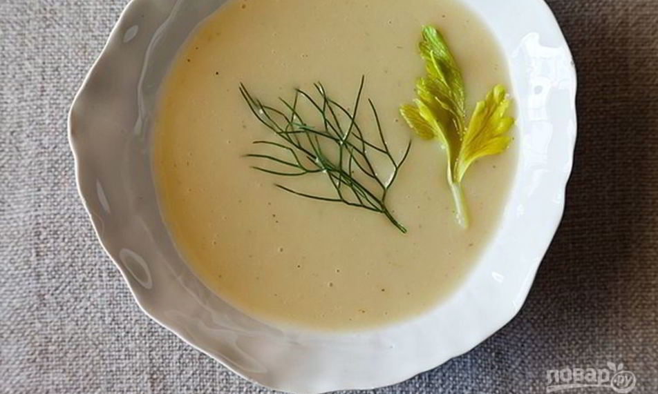 Рецепт супа диетического из сельдерея