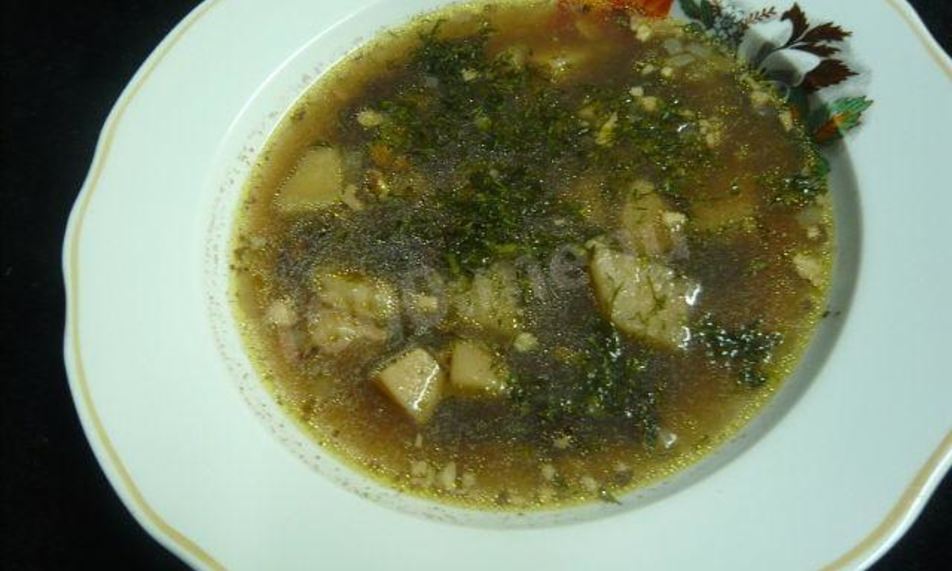 Рецепт супа фасолевого с орехами постный