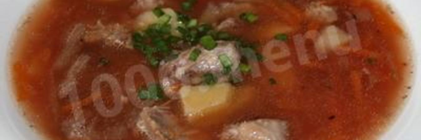 Суп из бычьих хвостов по-староанглийски