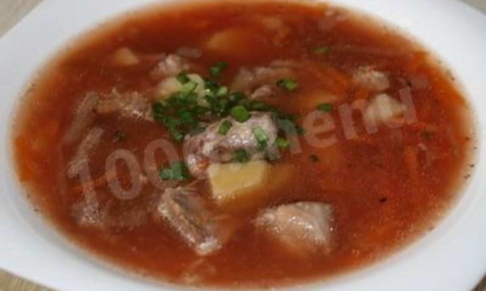 Рецепт супа из бычьих хвостов по-староанглийсков