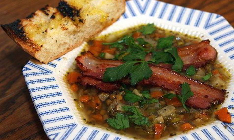 Рецепт супа из чечевицы с сельдереем