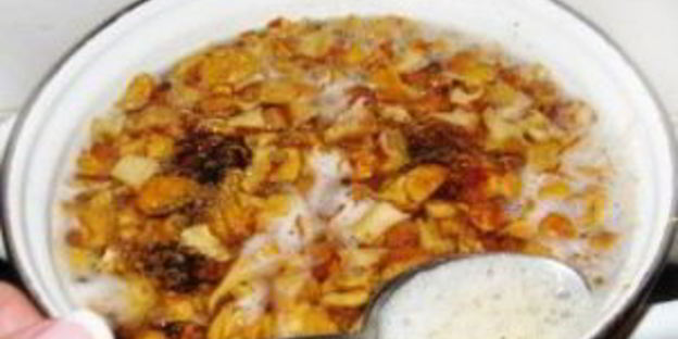 суп из лисичек с сыром