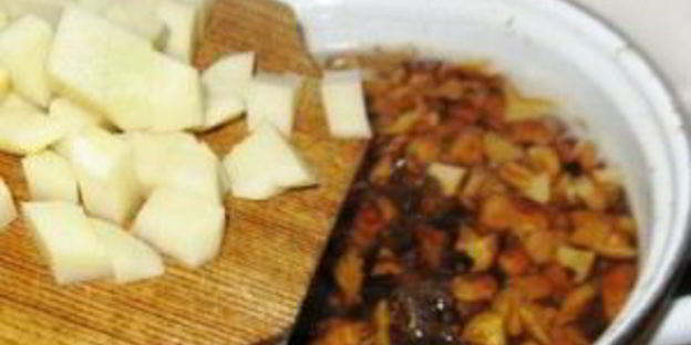 суп из лисичек с сыром