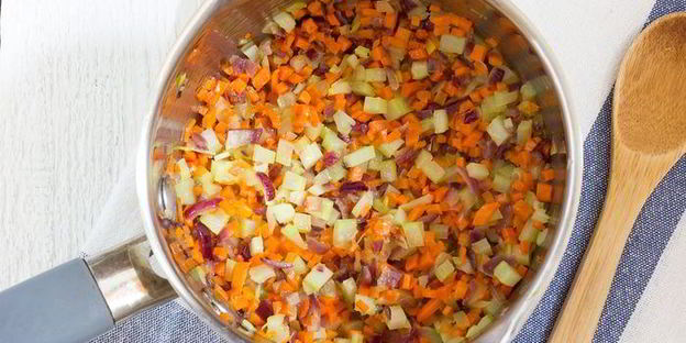 суп из печеного картофеля