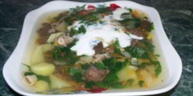 суп из сморчков