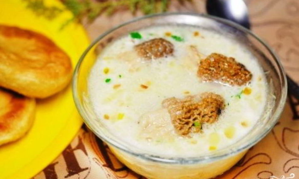 Рецепт супа из свежих сморчков