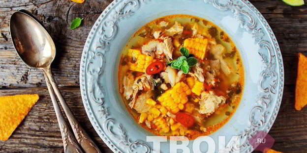 суп из свинины