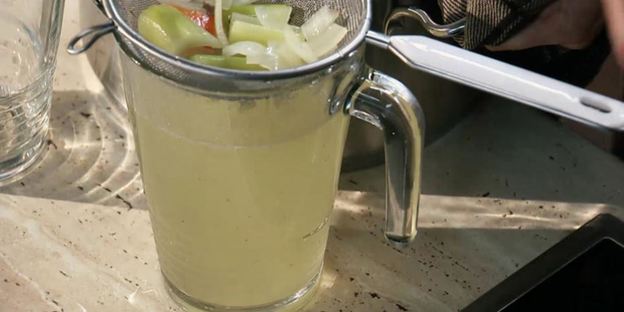 суп из замороженных овощей