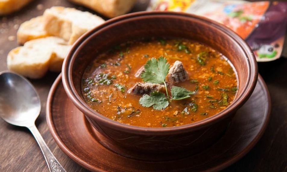 Рецепт харчо из говядины с грецкими орехами