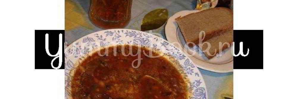 Харчо с черносливом