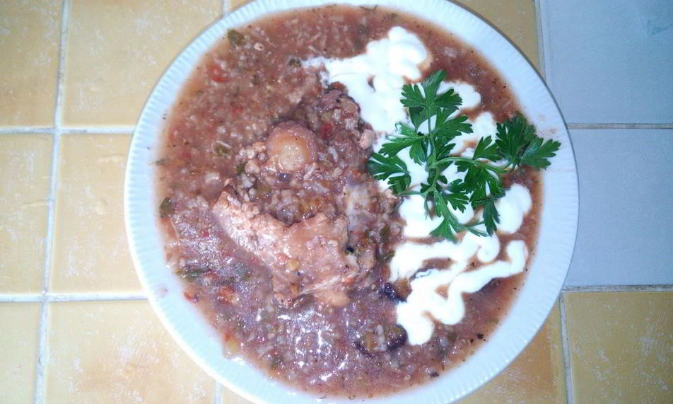 Рецепт харчо с орехами и черносливома