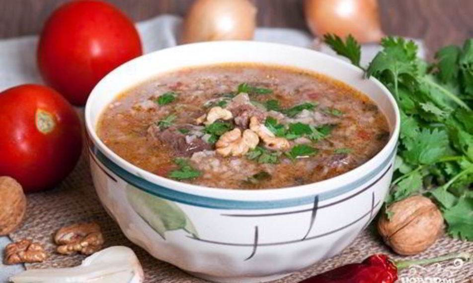 Рецепт харчо с рисом