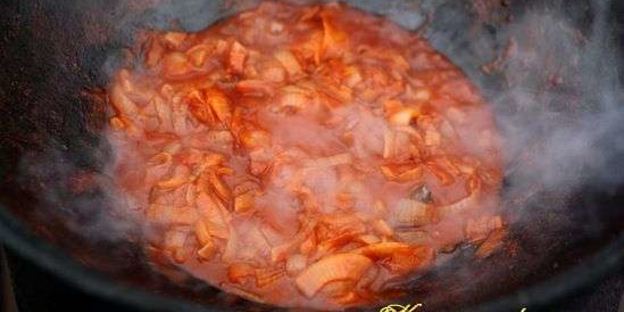 харчо в казане