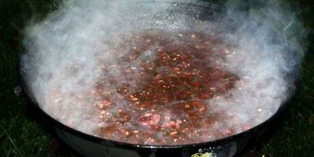 харчо в казане