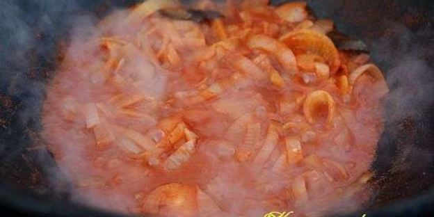 харчо в казане