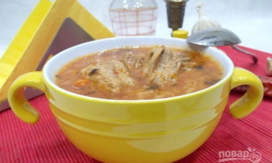 Рецепт классического супа харчо