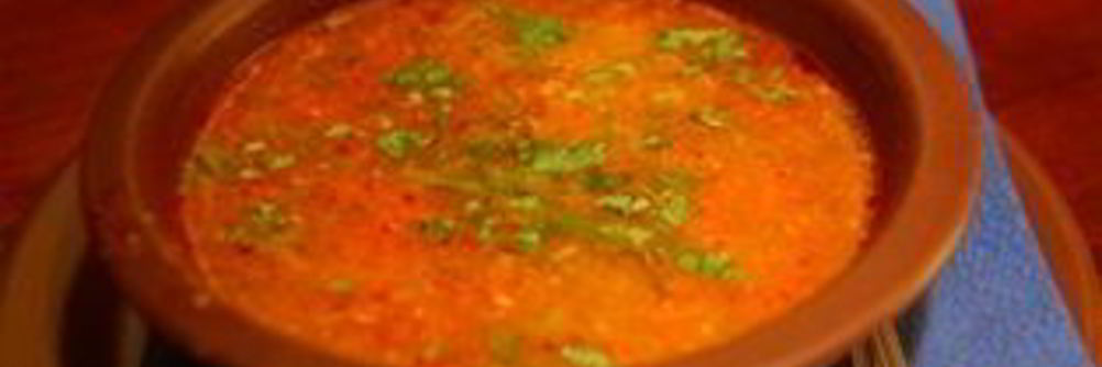 Острый суп харчо