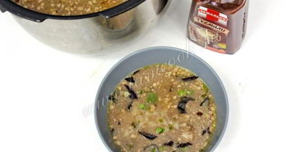 суп харчо из говядины в мультиварке