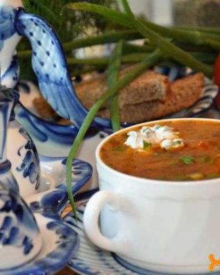 Суп Харчо из телятины по-домашнему