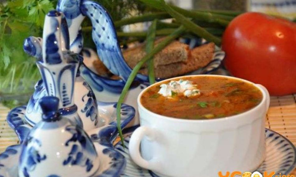 Рецепт супа харчо из телятины по-домашнему