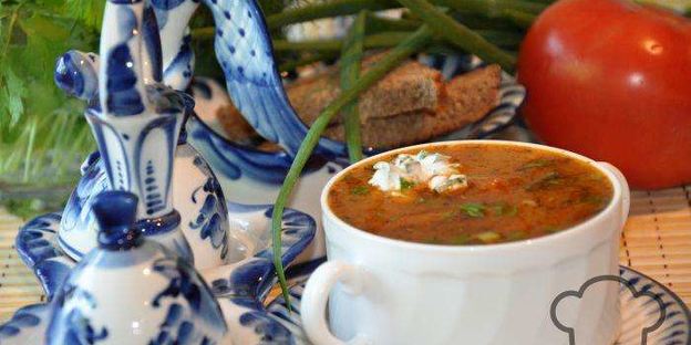 суп харчо из телятины по-домашнему