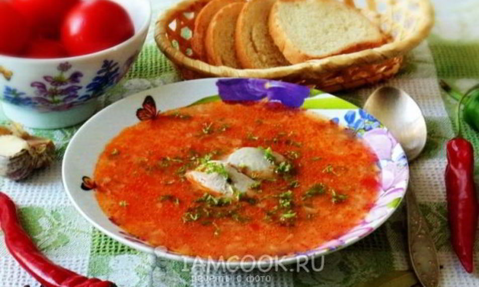 Рецепт супа харчо с индейкой