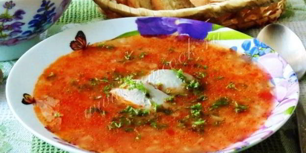 суп харчо с индейкой