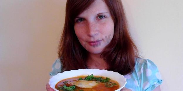 суп харчо с картошкой рисом и курицей