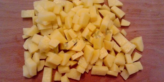 суп харчо с картошкой рисом и курицей