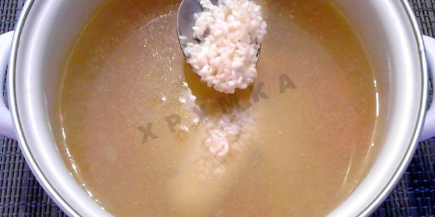 суп харчо с картошкой рисом и курицей