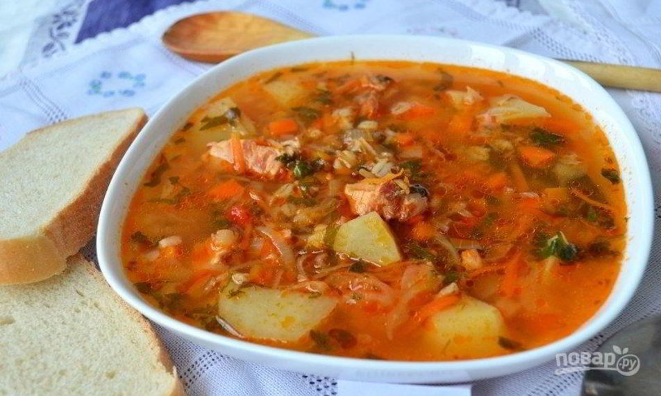 Рецепт супа харчо с перловкой