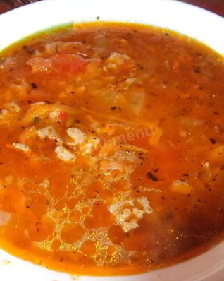 Суп Харчо с тушенкой