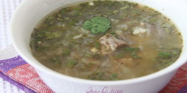 зеленое харчо