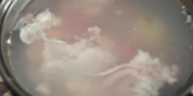 суп куриный с сезонными овощами