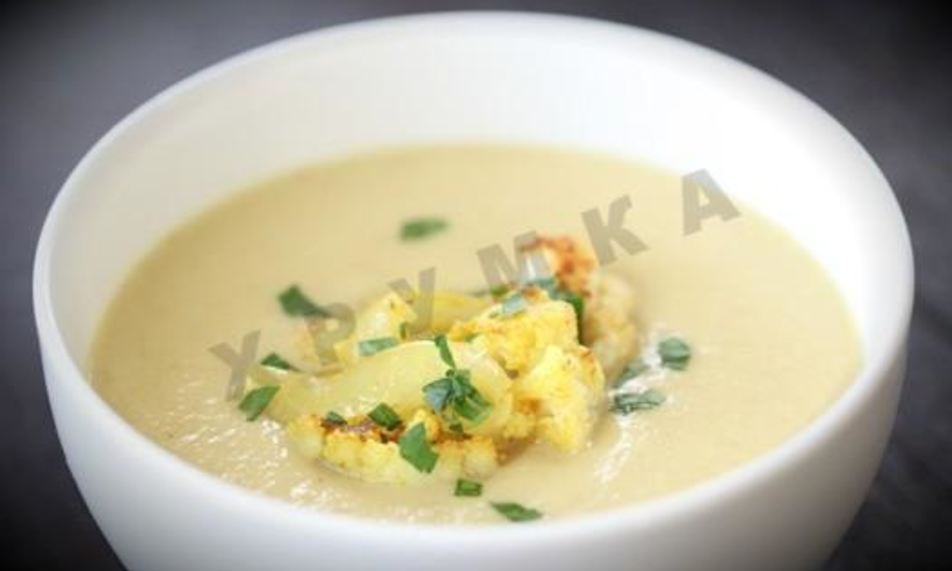 Рецепт австрийского супа-пюре из цветной капусты