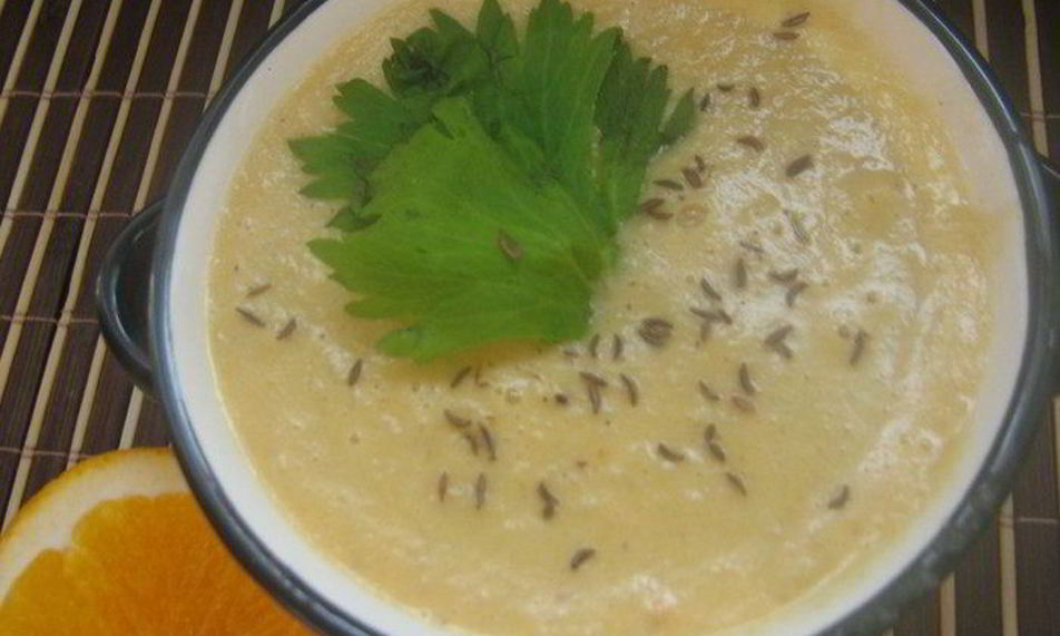 Рецепт чечевично-апельсинового суп-пюре