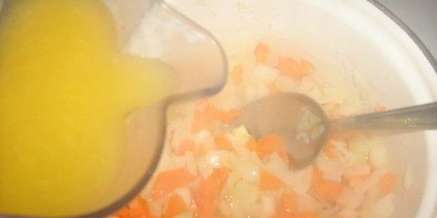 чечевично-апельсиновый суп-пюре