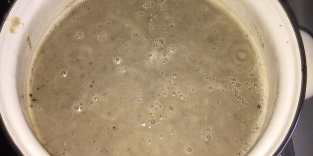 душевный грибной суп-пюре