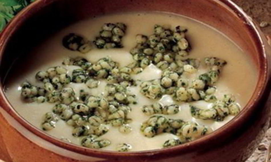 Рецепт фасолевого супа-пюре с перловкой