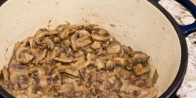 грибной суп-пюре на сливках