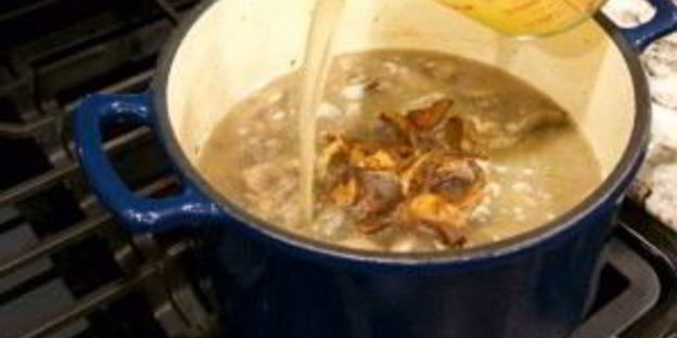 грибной суп-пюре на сливках