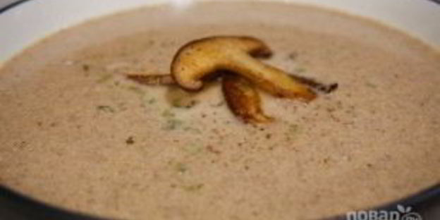 грибной суп-пюре на сливках