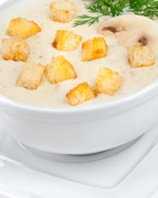 Грибной суп-пюре