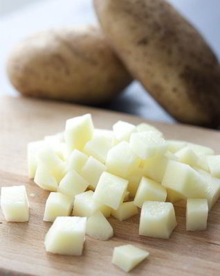 Куриный суп-пюре с картофелем и сельдереем