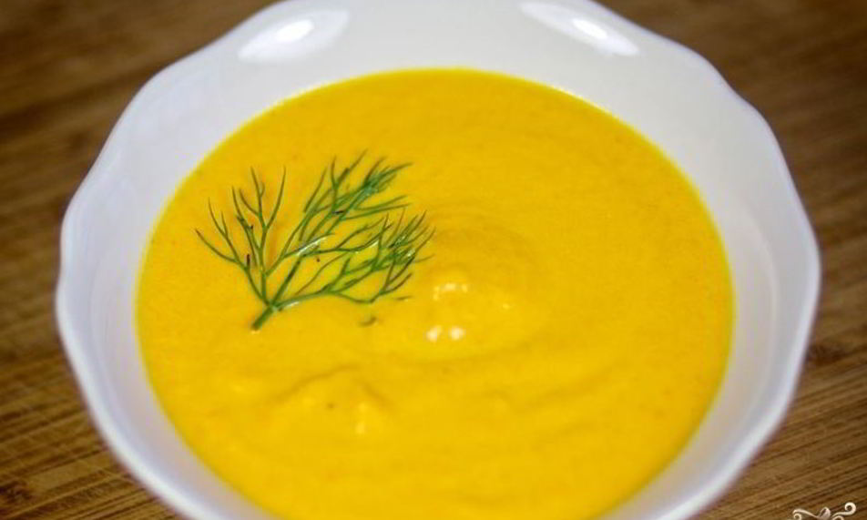 Рецепт морковного супа-пюре со сливками