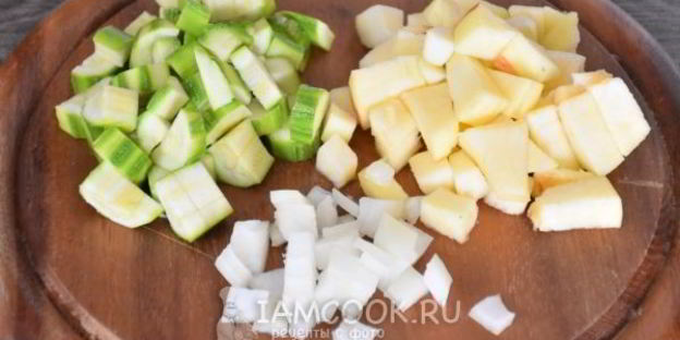 овощной суп-пюре с индейкой для детей