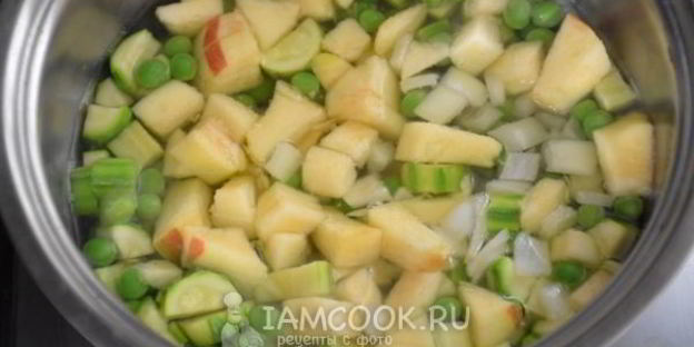 овощной суп-пюре с индейкой для детей