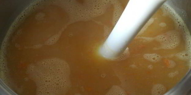 овощной суп-пюре с плавленым сыром