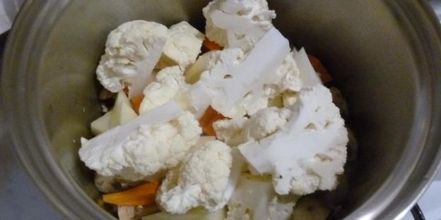 овощной суп-пюре с шампиньонами